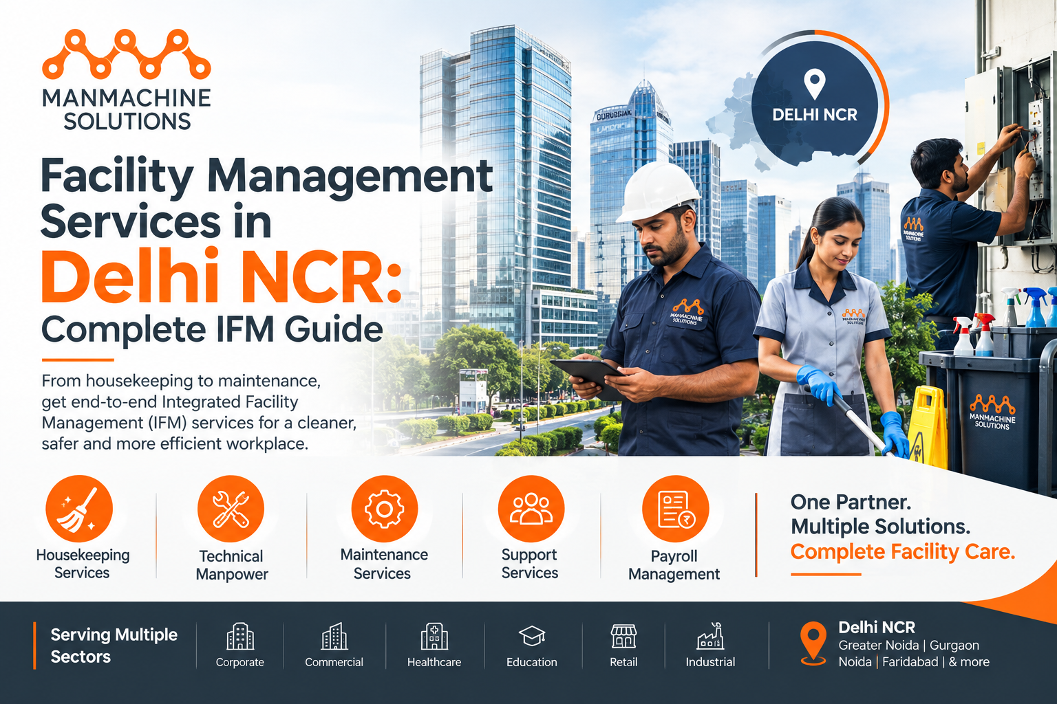 Facility Management Services in Delhi NCR Complete IFM Guide